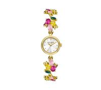 Kate Spade New York Monroe Jewelry - Reloj para Mujer con Pulsera de Acero Inoxidable, Cristal Floral, Talla única, Monroe KSW1787 - Reloj de Acero Inoxidable de Tres manecillas