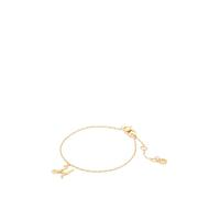 Kate Spade New York Pulsera de letras One In A Million, Bracelet, Circonita cúbica, latón, hierro, No es una piedra preciosa