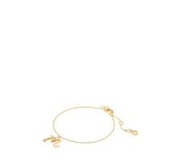 Kate Spade New York Pulsera de letras One In A Million, Bracelet, Circonita cúbica, latón, hierro, No es una piedra preciosa