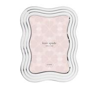 Kate Spade New York Silver South Street - Marco ondulado de 5 x 7 pulgadas, 1 libra
