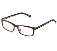 Kate Spade New York Women's Kate Spade Female Optical Style Jodie2 Rectangular Reading Glasses, Dark Havana Gold/Demo Lens, 50mm, 16mm + 2.5