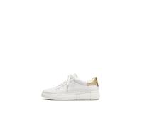 Kate Spade New York Women's Lave Lace Up Sneaker, Blanco Óptico Oro Pálido, 39.5 EU
