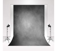 Kate Studio Fondos Gris para fotografía 2x3m Color Oscuro Textura Vintage Fondo de Estudio fotográfico Fondo de Retrato Plegable Video Photo Booth Atrezzo No Incluye un Soporte