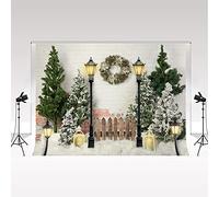 Kate Winter Christmas Telón de Fondo fotografía 7x5ft/2.2x1.5m Árbol de Navidad Fondo Estudio fotográfico para sesión de Fotos Accesorios de Cabina Fotos Decoración de Fiestas año Nuevo de Navidad