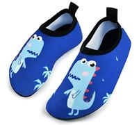 KATELUO Escarpines Niño, Antideslizantes Calcetines Piscina Niña Natacion Barefoot Zapatos Agua Saguaro Bebe para Parque Acuático Playa Piscina Cuarto de Baño
