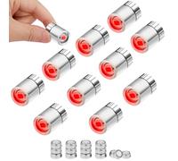 KATELUO Mini Luces LED para Casa de Muñecas, 10 Piezas Luces LED Pequeñas, Mini Luz LED a Pilas, Miniluces para Manualidades, Luces en Miniatura para Casa de Muñecas Vitrinas Bricolaje Juguetes