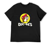 Katelyn BUC-ee's Popular Fort Worth Texas Restaurant Camiseta Gráfica Impresa para Hombre Negro Camisa, Negro , S