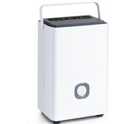 Katenpo Deshumidificador Eléctrico de Gran Capacidad: 65L/Día Potente Compresor Depósito 4,5 L Bajo Consumo Drenaje Continuo Silencioso para Casa/Baño/Habitación/Oficina/Garaje/Trastero