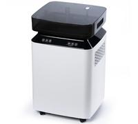 Katenpo Deshumidificador Profesional Eléctrico Industrial: 80L/Día Potente Compresor Bomba con Tubo de Desagüe Portátil para Casa/Baño/Garaje/Oficina/Trastero/Sótano - Grandes Superficies de 170㎡