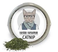Kater Kasimir Hierba gatera (para Gatos/Catnip) Hace a su Gato Feliz. Paquete XXL de 60g Solo la Mejor Hierba gatera para su pequeño Amor (Seca y en pequeños Trazos).