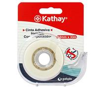 Kathay 86003300. Cinta Adhesiva Invisible con Dispensador