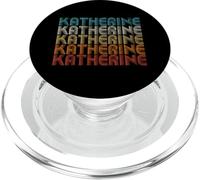 Katherine Primer Nombre Dado Orgullo Retro Personalizado PopSockets PopGrip para MagSafe