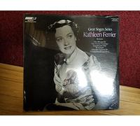 Kathleen Ferrier (Great Singers Series) a Broadcast Recital of English Songs and Arias By Purcell and Handel (Vinyl LP)