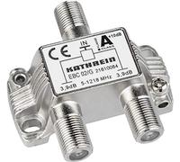 Kathrein 21610084 EBC 02/G - Distribuidor de televisión por Cable (2 vías, 5-1218 MHz, Plateado)