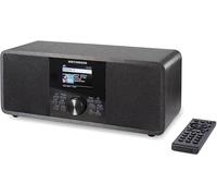 KATHREIN Dab+ Link S12 - Radio Dab+/Internet (Estéreo, 2 × 15 W, Bluetooth Audio Streaming y función de transmisión, Servicios de Streaming como Deezer, Tidal, etc., grabación USB) - Negro