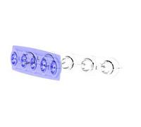 Kathrein EMU 250 5xF Plata - Adaptador para Cable (5xF, Macho, Plata)