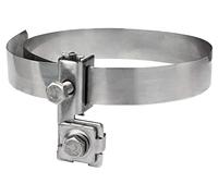 KATHREIN ZEU168 - Abrazadera de tierra (acero inoxidable, 27-165 mm)