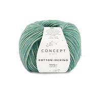 Katia Algodón merino - Concepto - Color: Esmeralda (140) - 50 g/aprox. 105 m lana