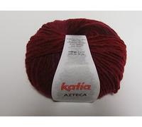 Katia Azteca 7809 - Ovillo de lana (100 g), color rojo magenta
