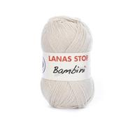 Katia Bambini Lanas Stop 705 - Ovillo de lana (50 g/aprox. 200 m), color beige