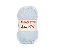 Katia Bambini Lanas Stop - Ovillo de lana (50 g/aprox. 200 m), color azul