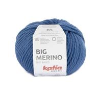 Katia Big Merino de Lanas Ovillo de Color Azul Cod.60