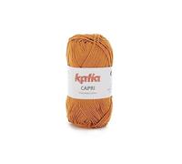 Katia Capri - Color: Ocre (82168) - 50 g/aprox. 125 m de lana