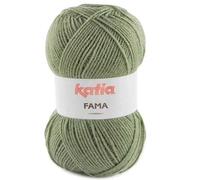 Katia FAMA de Lanas Ovillo de Color Oliva Cod.875