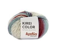 Katia Kirei Color 305 | pura lana virgen degradada para tejer o ganchillo, lana merino gruesa, grosor de aguja 5 hasta 5,5 mm, 100 g, 160 m