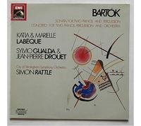 Katia Labeque, Marielle Labeque, Sylvio Gualda & Jean-Pierre Drouet, Simon Rattle - Sonata for Two Pianos and Percussion [Vinyl LP]