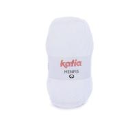 Katia Menfis - Color: Blanco (1) - 100 g/aprox. 240 m lana