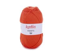 Katia Menfis - Color: Naranja (29) - 100 g/aprox. 240 m Lana