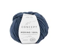 Katia Merino 100% 053 Dutch Blue 50 g lana