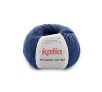 Lanas Katia Merino Aran Ovillo de Color Tinta Cod. 57