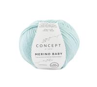 Katia Merino Baby 0073 - Ovillo de lana merino, color verde