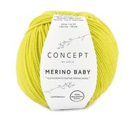 Katia Merino Baby de Lanas Ovillo de Color Ver Fluor Cod.154