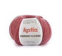 Katia Merino Classic - Color: Frambuesa (75) - 100 g/aprox. 240 m lana
