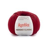 Katia Merino Classic - Color: granate (22) - 100 g/aprox. 240 m lana
