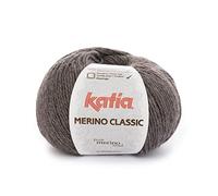 Katia Merino Classic - Color: Visón Oscuro (8) - 100 g/240 m aprox