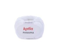 Katia - Panama - FB. 1 blanco, 50 g = 180 metros, grosor 2,5 - 3