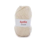 Katia Saigon - Color: Hueso (30) - 100 g/aprox. 300 m de lana.