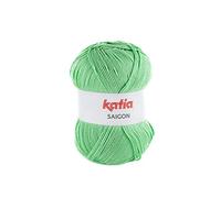 Katia Saigón - Color: Verde Claro (42) - 100 g/aprox. 300 m Lana
