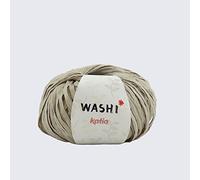 Katia Washi Color 107 Piedra Gris 100g Bola 70% Poliéster 30% Viscosa 100m utilizando agujas de 8-12mm