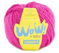 Katia Wow Chunky de Lanas Ovillo de Color Ros Fluor Cod.65