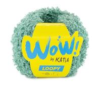 Katia Wow Loopy de Lanas Ovillo de Color aguamar Cod.162