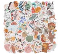 KATIMI 190 Piezas Set de Stickers Vintage, Stickers Estéticos, Stickers para Scrapbooking, Stickers de Vinilo Impermeables, Stickers Vintage para Casco, Laptop, Maleta, Diario y Proyectos DIY