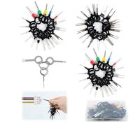 KATIMI 59 Piezas Conectores Electricos Extractor de Pines, Ferramentas Mecanica Auto de Eliminación, Kit Herramientas Coche Extracción Terminales para la Mayoría de Terminales de Conecto