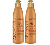 Kativa Argan Oil Leave-in Protection 250 Ml Unisex (Paquete de 2)