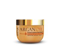 Kativa Argan Oil Olive Peptides Mascarilla 300 gr | Tratamiento Intensivo Reparador | Mascarilla Pelo | Tratamiento Hidratante Cabello | Protección, Suavidad y Brillo | Aceite de Argán Orgánico