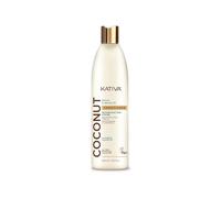 Kativa Coconut | Acondicionador Pelo 500 ml| Reconstrucción, Brillo e Hidratación | Cabello muy Dañado, Sensibilizado, Seco | Aceite de Coco Orgánico